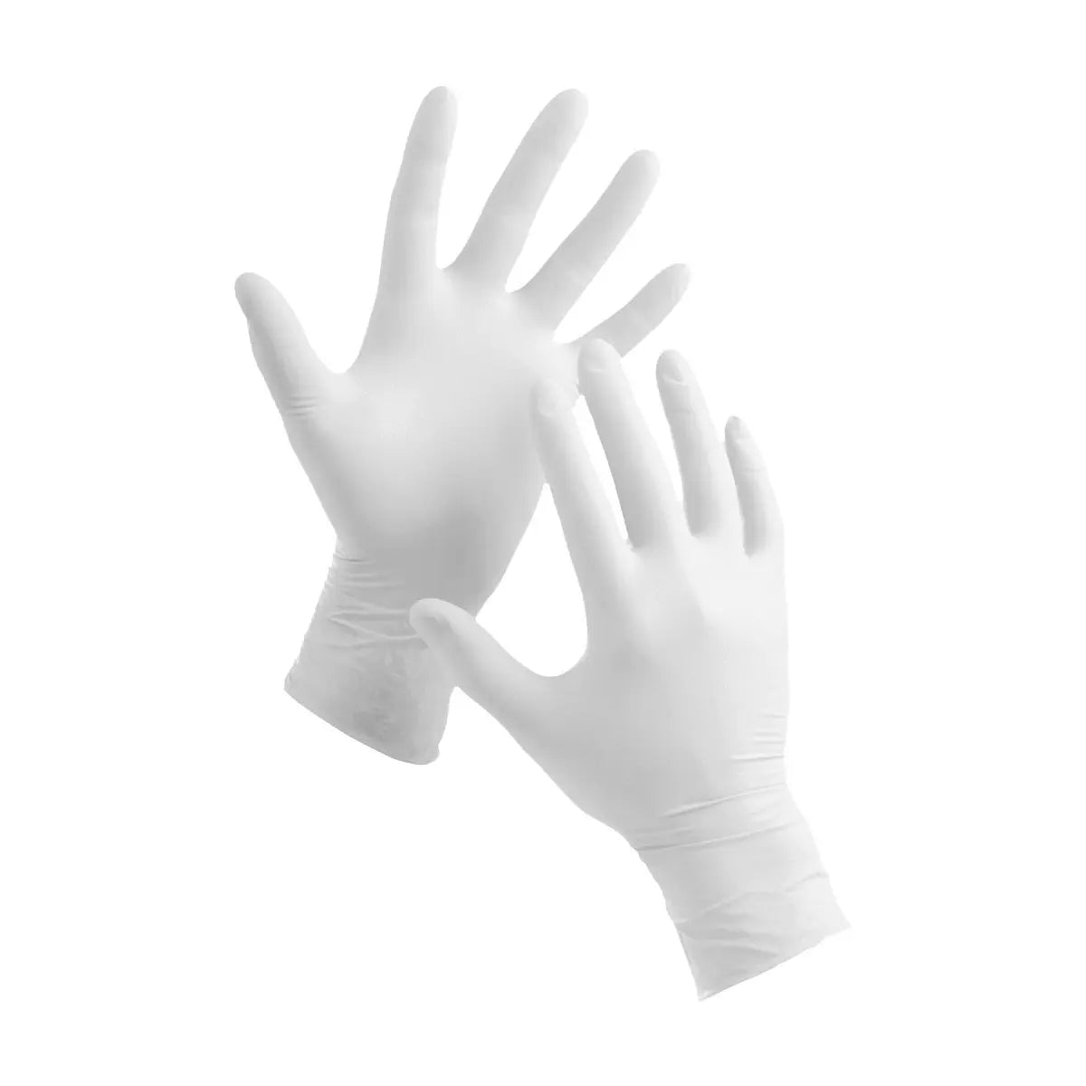 Guanti in nitrile non talcati tg. S · 100 pz - bianco