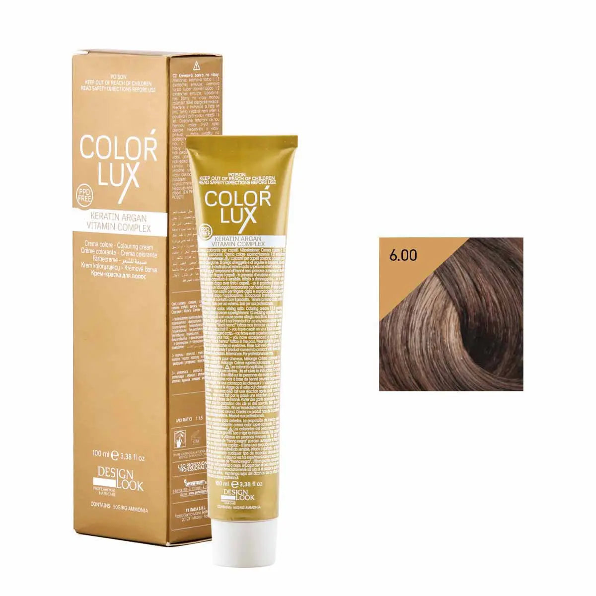 COLOR LUX 6.00 BIONDO SCUROINTENSO 100 ml