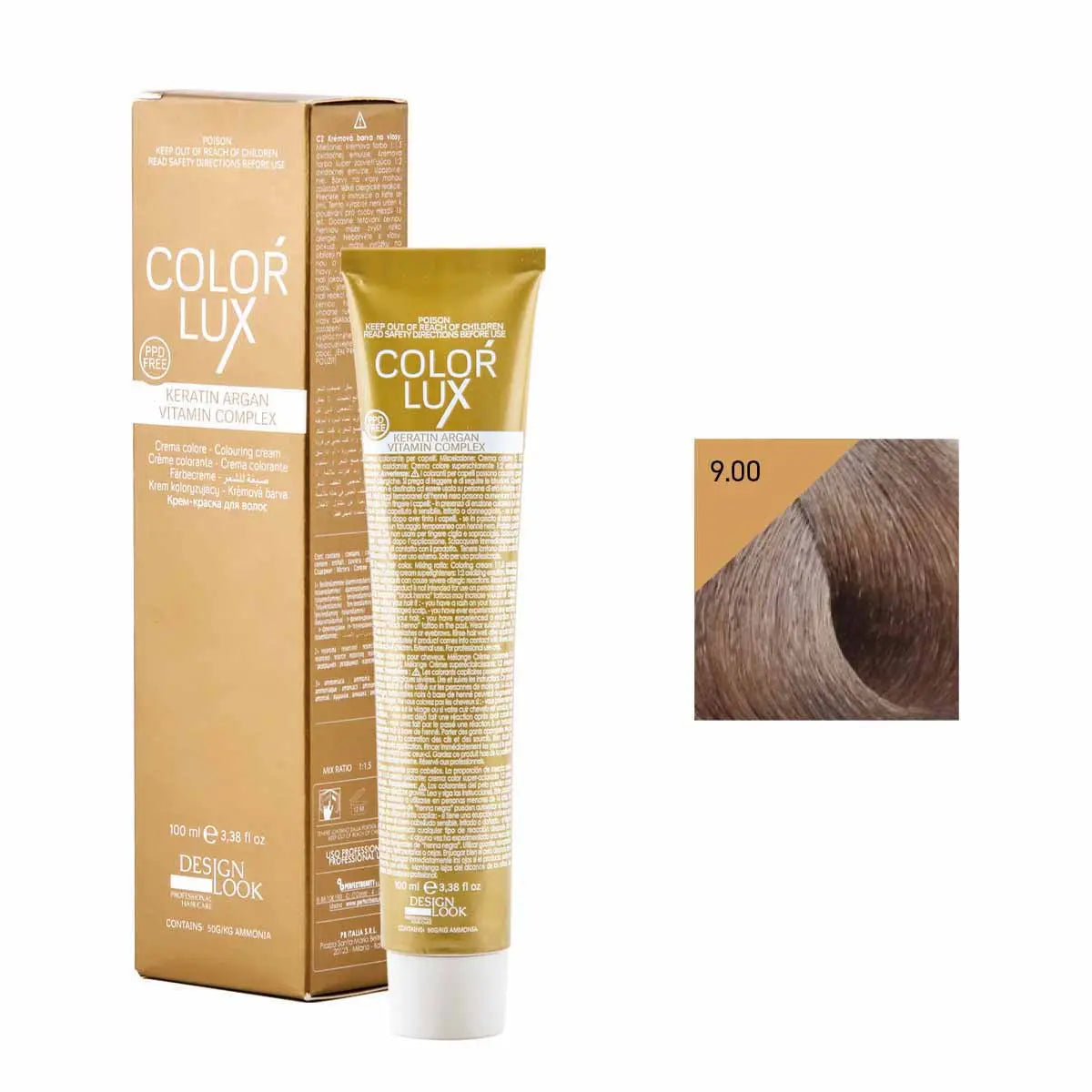 COLOR LUX 9.00 BIONDO CHIARISSIMO INTENSO 100 ml