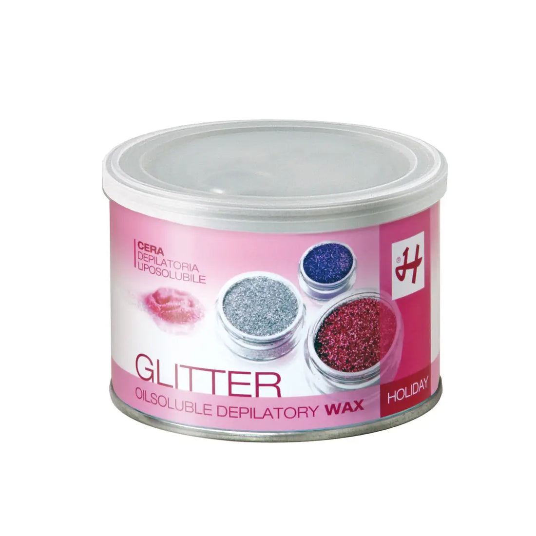 Cera epilazione 400ml - GLITTER PINK