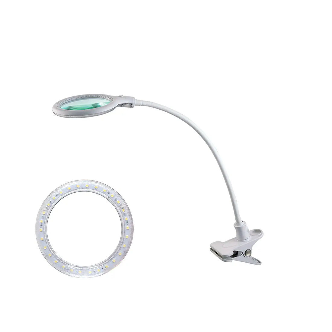 Lampada LED da tavolo con lente