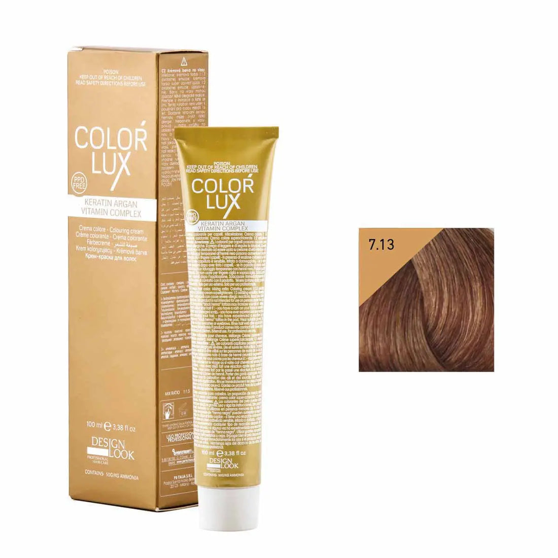 COLOR LUX 7.13 BIONDO BEIGE100 ml