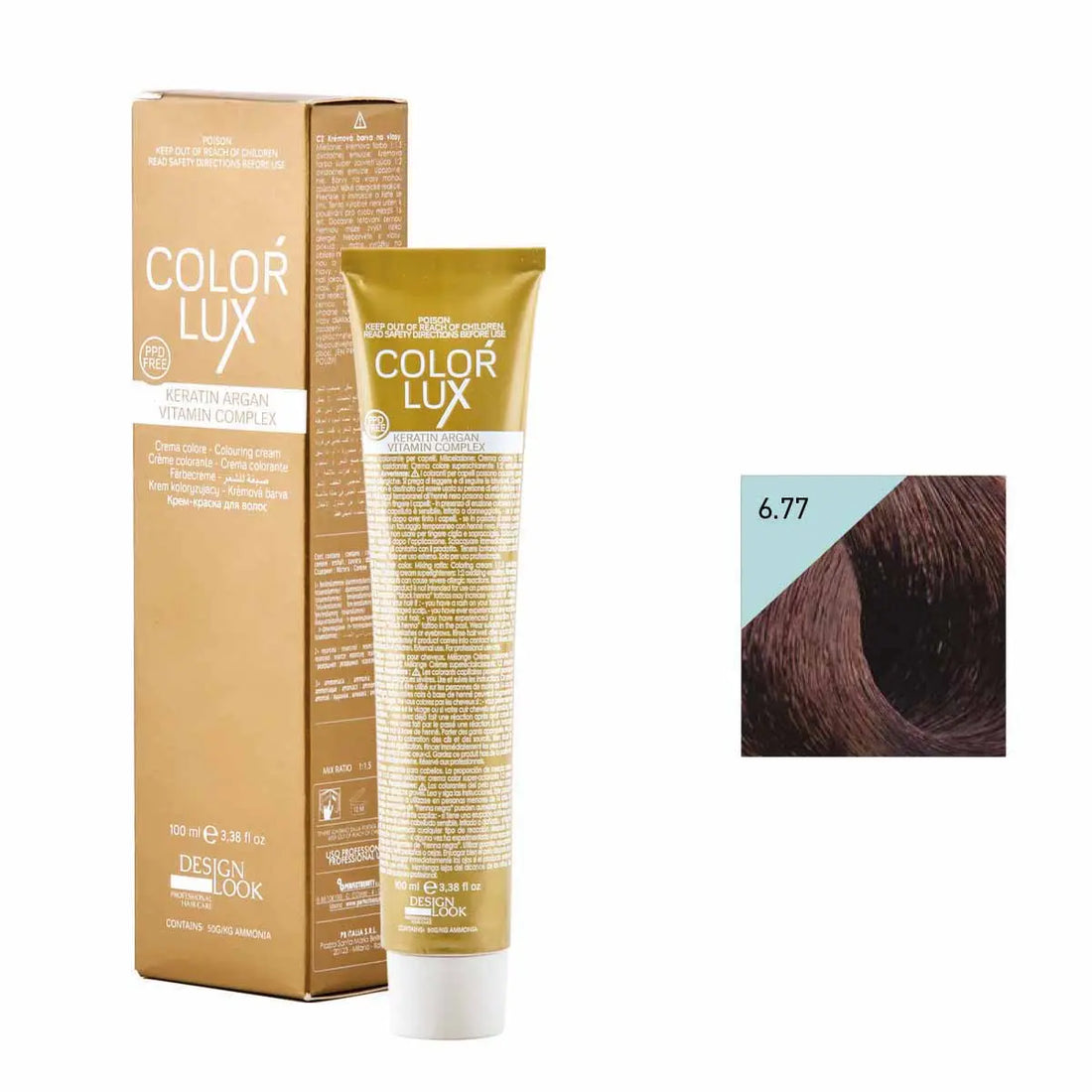 COLOR LUX 6.77 CIOCCOLATO FONDENTE 100 ml