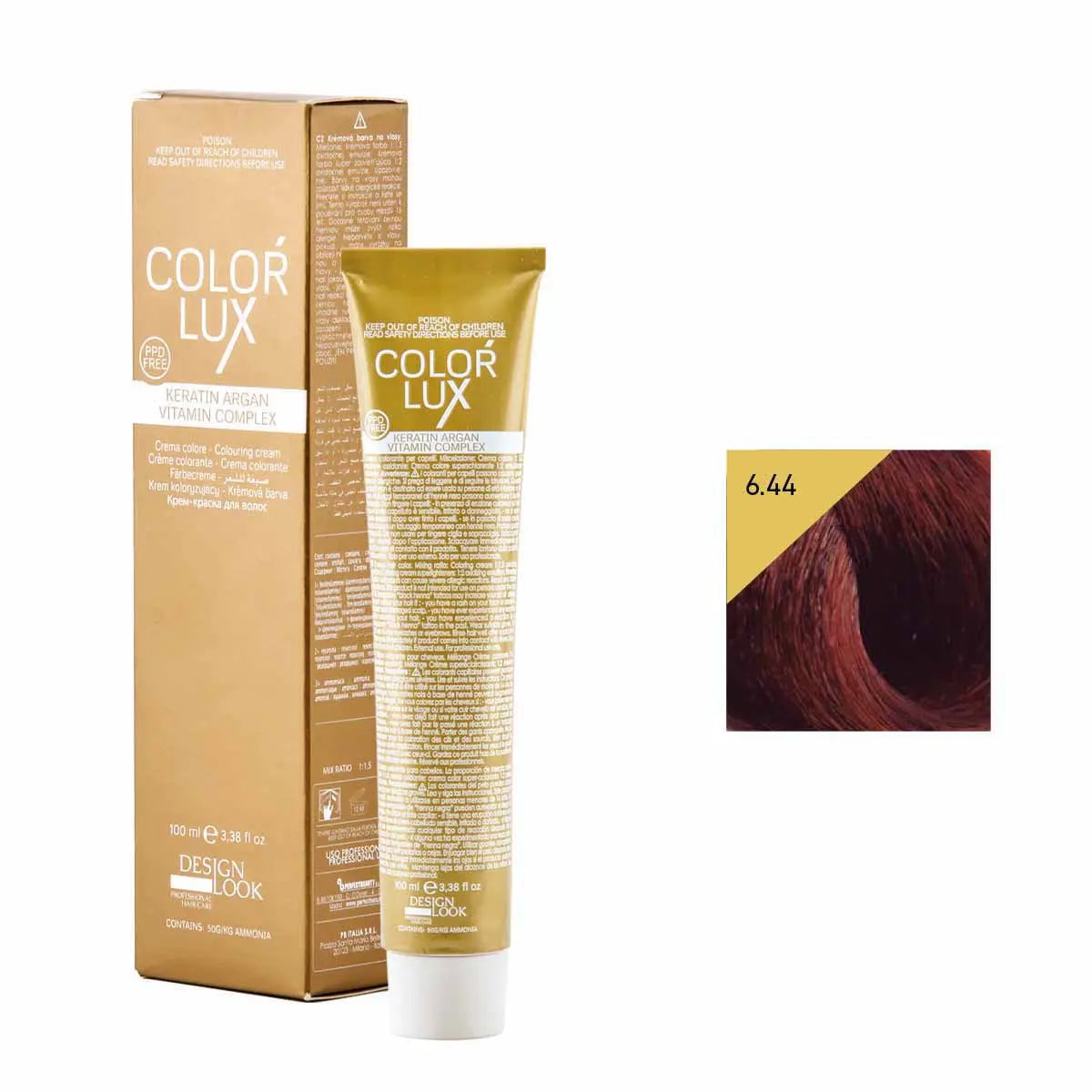 COLOR LUX 6.44 BIONDO SCURO RAME INTENSO 100 ml