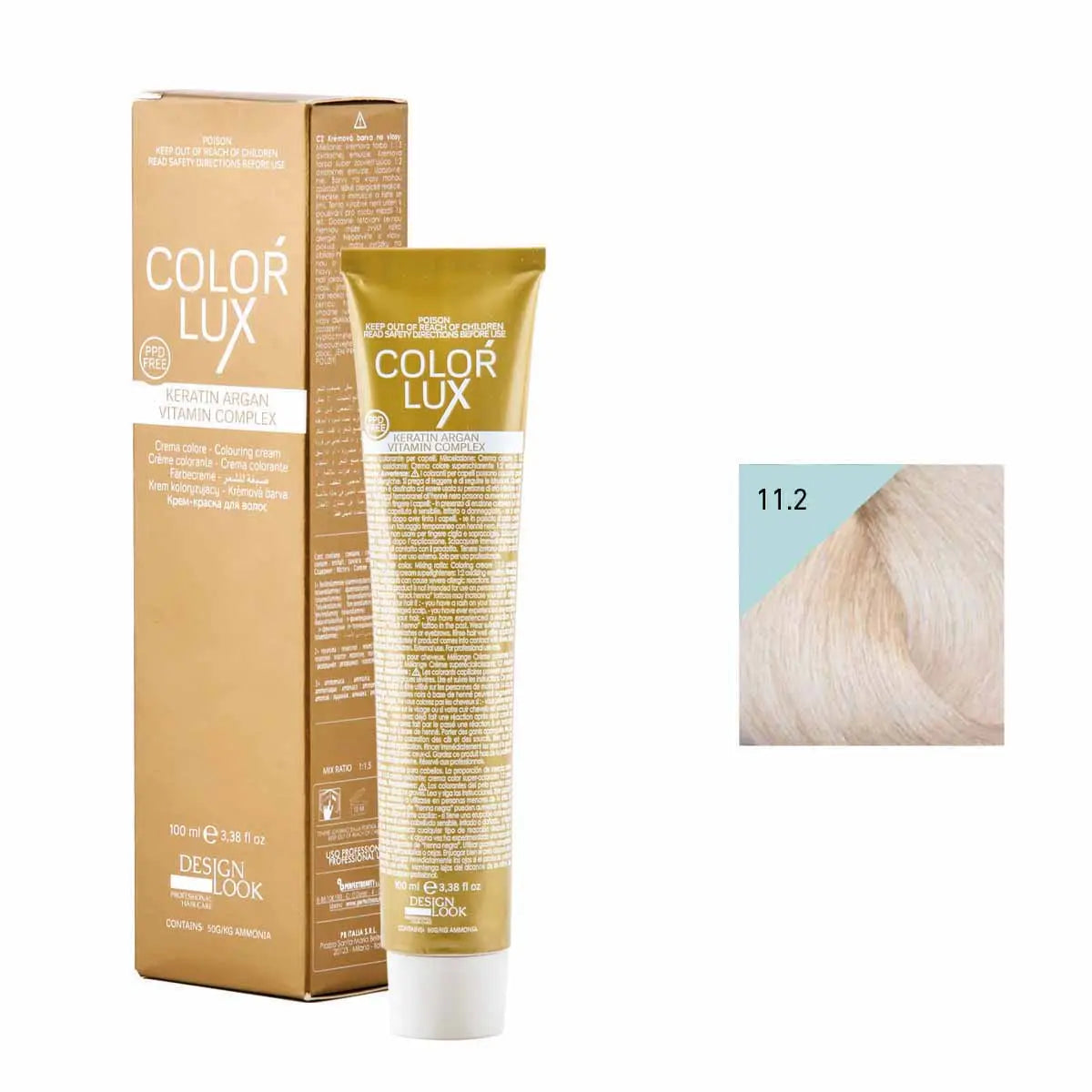 COLOR LUX 11.2 SUPER BIONDO PLATINO PERLA 100 ml