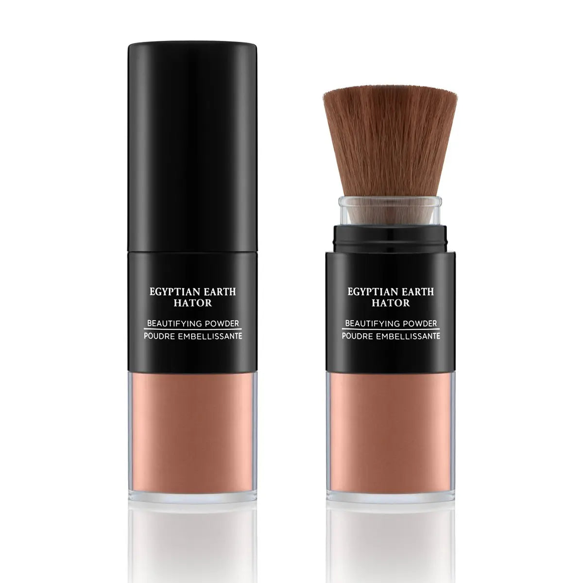 LOOSE MAKE-UP POWDER BRUSH HATOR - Cipria in polvere libera standard