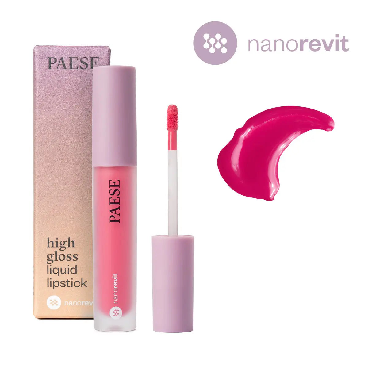 High Gloss Liquid Lipstick Fresh Pink