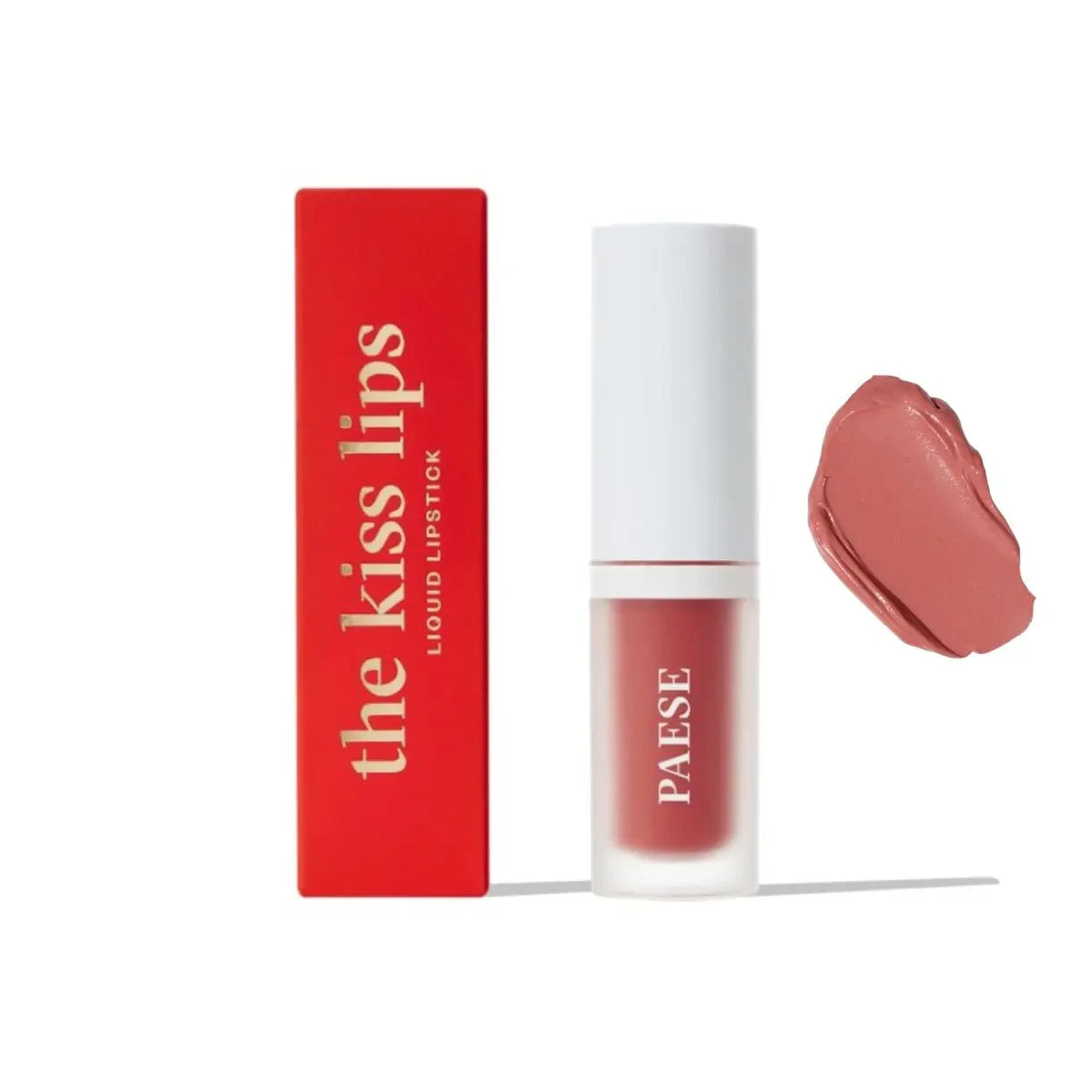 The Kiss Liquid Lipstick 02 Nude Coral